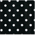 All Occasion White Dots on Black Wrapping Tissue (20"x30")